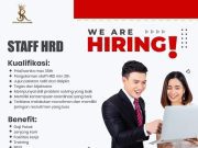 WE ARE HIRING STAFF HRD!