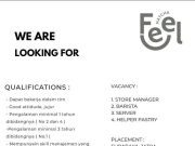WE ARE LOOKING FOR FEEL MATCHA