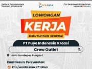 LOWONGAN KERJA CREW OUTLET!