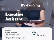 WE ARE HIRING EXECUTIVE ASSISTANT