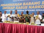 Polres Pelabuhan Tanjung Perak, Musnahkan Sabu, Exstacy Dan Pil Koplo Miliaran Rupiah