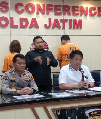 Dirreskrimsus Polda Jatim Tangkap Tersangka Pembuat Video Porno