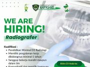 WE ARE HIRING RADIOGRAFER!