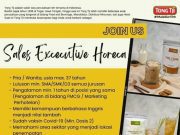 JOIN US SALES EXECUTIVE HORECA!