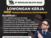 LOWONGAN KERJA HRD!