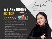 WE ARE HIRING EDITOR!