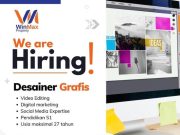WE ARE HIRING DESAINER GRAFIS