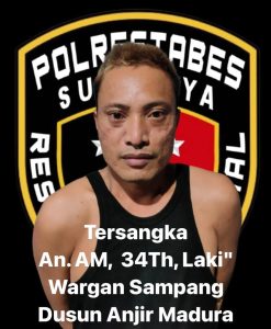 Bawa Senpi Komplotan Pencuri Motor Dibekuk Resmob Satreskrim Polrestabes Surabaya 4
