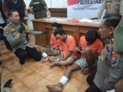 Kompolotan Curanmor Diamankan Polsek Simokerto, 2 Pelaku Di Dor Kakinya