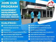 JOIN OUR PROGRAM MANAGEMEN DEVELOPMENT PROGRAM (MDP) DIVISI SALES