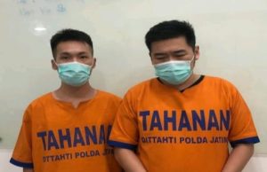 Dua Tersangka Pemalsu Kosmetik Diamankan Ditreskrimum Polda Jatim!