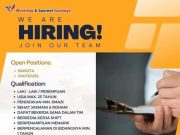 LOWONGAN KERJA BARISTA DAN WAITERS/SS