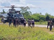 Helikopter Rombongan Kapolda Jambi Mendarat Darurat di Bukit Tamia