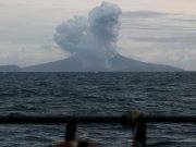 Gunung Anak Krakatau Erupsi 3 Kali pada Sabtu 18 Maret 2023