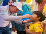 Hari Pertama, Meranti Paling Tinggi Laporkan Imunisasi Polio