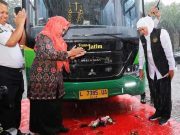 Bus Transjatim Koridor I Gresik-Surabaya-Sidoarjo Tambah 10 Armada, Khofifah: Karena Load Factor