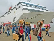 Lebaran Tahun Ini, Pemudik lewat Pelabuhan Tanjung Perak Surabaya Meningkat