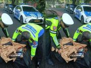 Pemotor Bawa Muatan Ratusan Rokok Tanpa Cukai, Terbongkar saat Tersesat di Jalur Tol Tandes Surabaya