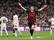 Hasil Liga Champions – Vinicius Pertama Kali Cetak Gol Cara Baru, Real Madrid Ditahan Man City Gegara Pelayan Haaland