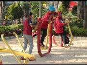 Taman Asreboyo Ngagel Resmi Dibuka, Ada Wahana Perahu Air