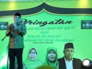 Wali Kota Surabaya Gandeng Muslimat NU Bentuk Kampung Madani