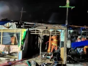 Tiga Rumah di Kedung Mangu Surabaya Terbakar Habis