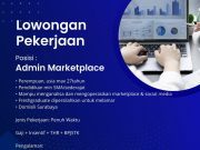 MAHADY TRANS INDONESIA : Lowongan Pekerjaan Admin Marketplace