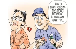 Ikhlas Melepas Cincin Kenangan di Kantor Pemadam Kebakaran Pasar Turi
