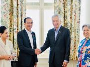 Jokowi dan Iriana Hadiri Jamuan Santap Siang Bersama PM Singapura, Disuguhi Rujak