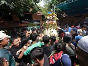Wali Kota Surabaya Eri Cahyadi Datang ke Acara Sedekah Bumi