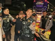 Operasi Cipta Kondisi di Bundaran Waru, Polisi Amankan 30 Motor dan Barang Bukti Narkoba