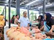 Armuji Wakil Wali Kota Surabaya Minta Pasar Rakyat Kutisari Indah Utara Dioptimalkan