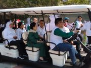 Didampingi Wali Kota Eri dan Gubernur Khofifah Megawati Resmikan Kebun Raya Mangrove Gunung Anyar Surabaya