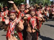 Pramuka Kota Surabaya Disanjung Tinggi, Ini Pesan Wali Kota untuk Generasi Muda