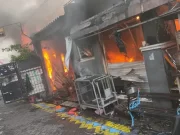 Dua Rumah Terbakar di Margorukun, Diduga karena Korsleting Listrik