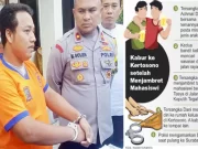 Residivis Medokan Jambret Tas Mahasiswi Berisi Laptop Bahan Skripsi