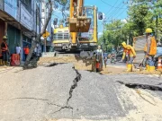 Teka-teki Kenapa Aspal Jalan Pasar Kembang Surabaya Meledak Terungkap, Ini Penyebabnya