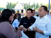 BUMN Gelar Pasar Murah di Tugu Pahlawan
