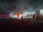 Dua Kamar Mess Perusahaan di Balongsari Terbakar Habis, Diduga Korsleting Listrik