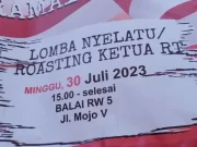 Lomba Roasting Ketua RT Jadi Pilihan Warga Jalan Mojo Surabaya untuk Memeriahkan Lomba 17 Agustus