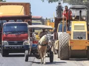 Oktober, Ruas Porong–Krembung Sidoarjo Ditutup untuk Betonisasi Jalan