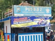 Listrik Konslet, Pos Pantau Polres Sampang Nyaris Terbakar