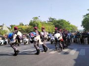 Perayaan Puncak HUT TNI AL ke-78 di Tugu Pahlawan Surabaya Berlangsung Meriah