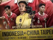 Garuda Muda Pesta Gol 9-0, Indonesia U-23 Vs Chinese Taipei U-23
