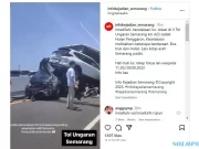 6 Kendaraan Terlibat Kecelakaan Beruntun di Tol Ungaran-Semarang