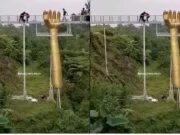 Makan Korban Jiwa, Begini Kronologi Jembatan Kaca The Geong Banyumas Pecah