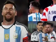 Momen Megabintang Argentina Lionel Messi Diludahi Striker Paraguay Antonio Sanabria