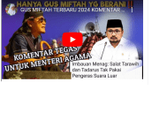 Saling Balas Perihal Pembatasan Speaker Masjid Antara Gus Miftah-Kemenag