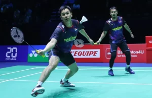 Ahsan/Hendra Kandas di 16 Besar Thailand Open 2024