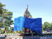 Monumen Knalpot Brong di Surabaya Akan Rampung, Tinggal Finishing